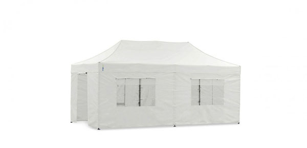 Easy-up tent / closed